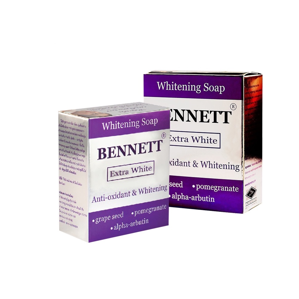 Bennett Whitening Soap Extra White 130g.