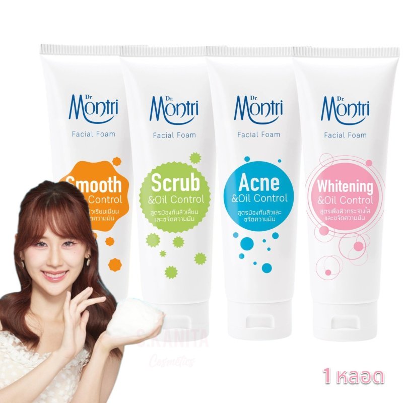 Dr. Montri Facial Foam Scrub & Oil Control 125g. - Image 3