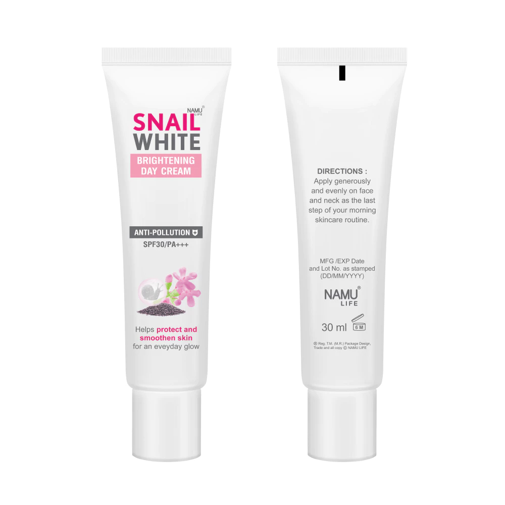 Snail White Brightening Anti-Pollution SPF30 PA+++ 30ml. - Image 3