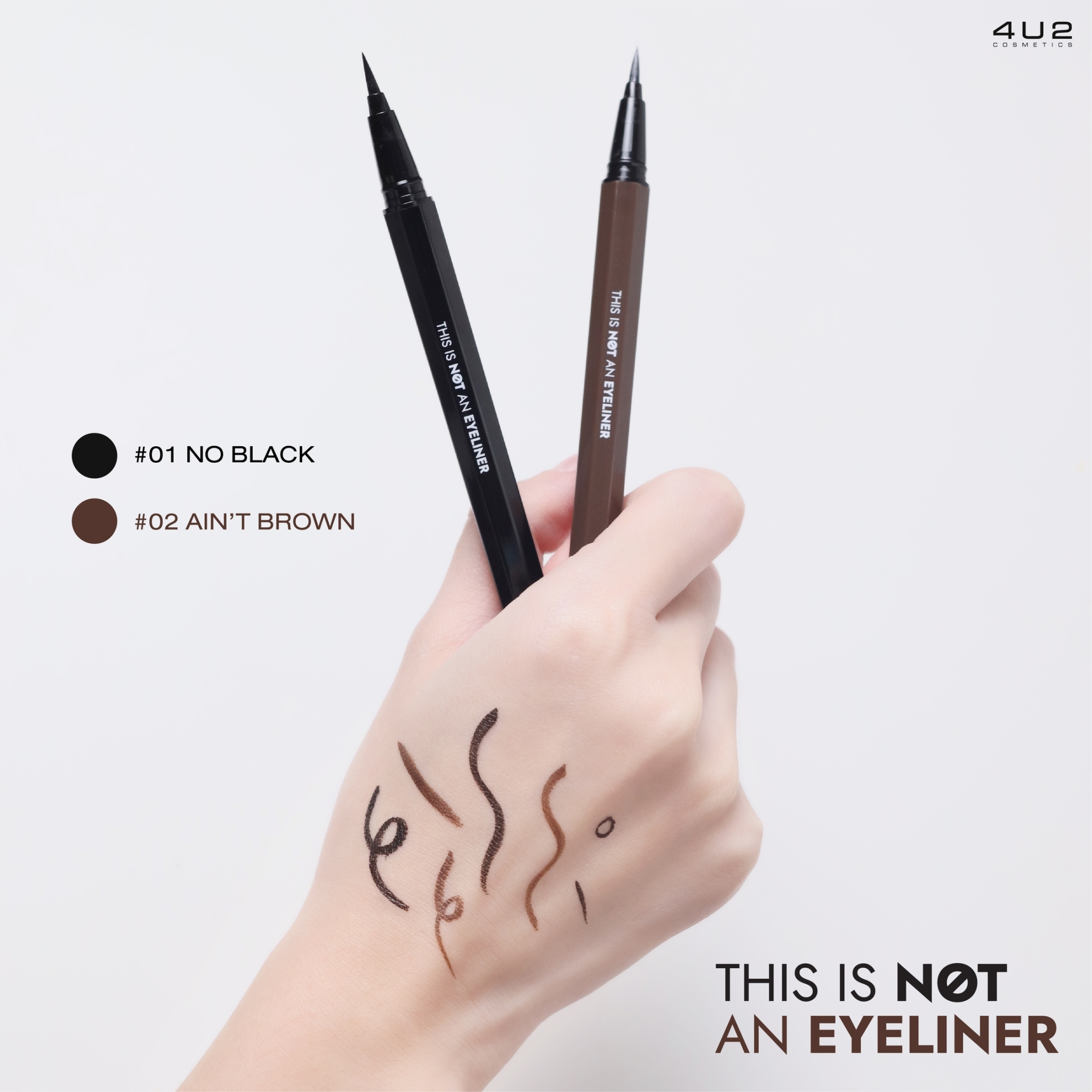 4U2 This Is Not An Eyeliner (Ain't Brown) - Image 3