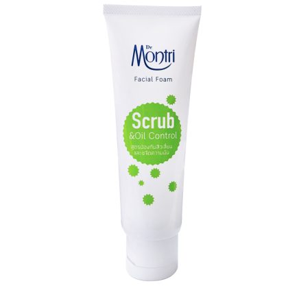 Dr. Montri Facial Foam Scrub & Oil Control 125g.