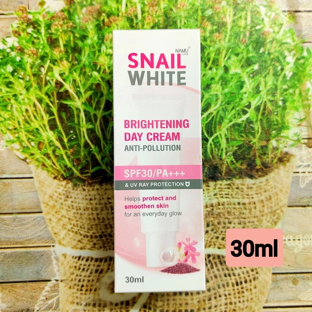 Snail White Brightening Anti-Pollution SPF30 PA+++ 30ml. - Image 2