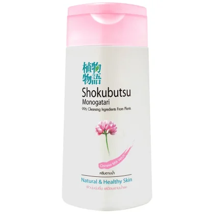 Shokubutsu Monogatari Shower Cream Chinese Milk Vetch 100 ml.