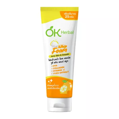 OK Herbal Whip Foam Juicy Skin & Smooth 125g.