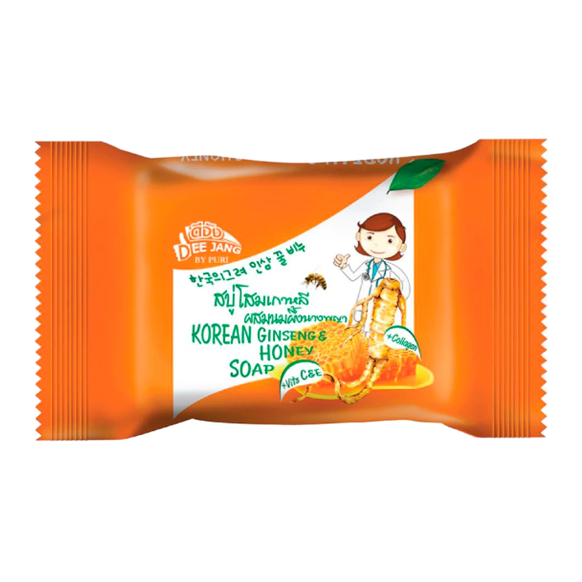Dee Jang Korean Ginseng & Honey Soap 100g.