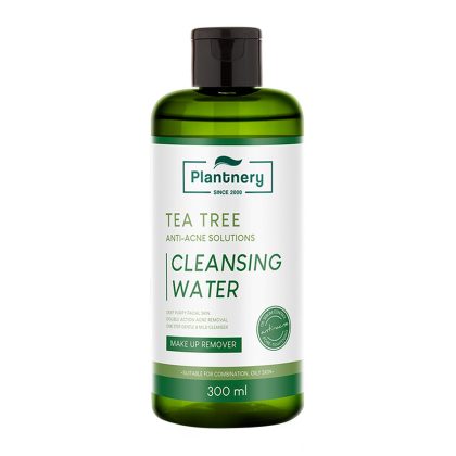Plantnery Make Up Remover Tea Tree Cleansing Water 300 ml.